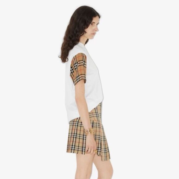 Burberry Oversized Vintage Check T-Shirt Large NWT $510 - Picture 6 of 10